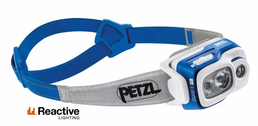 Надпотужний налобний ліхтар Petzl Swift RL (900 люмен)