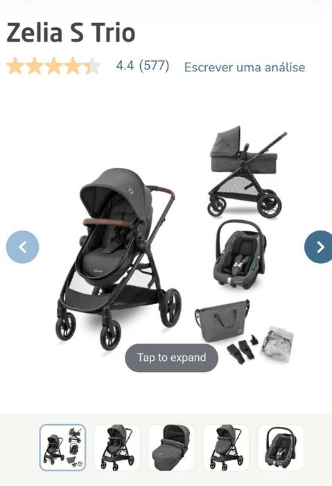 Carrinho bebé trio maxi-cosi