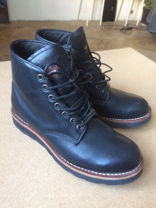 Solidne Buty skórzane męskie nr43