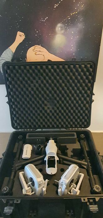 Dji Inspire 1 Zestaw 2 Radia Okulary FPV Zeiss Cinemizer  OKAZJA