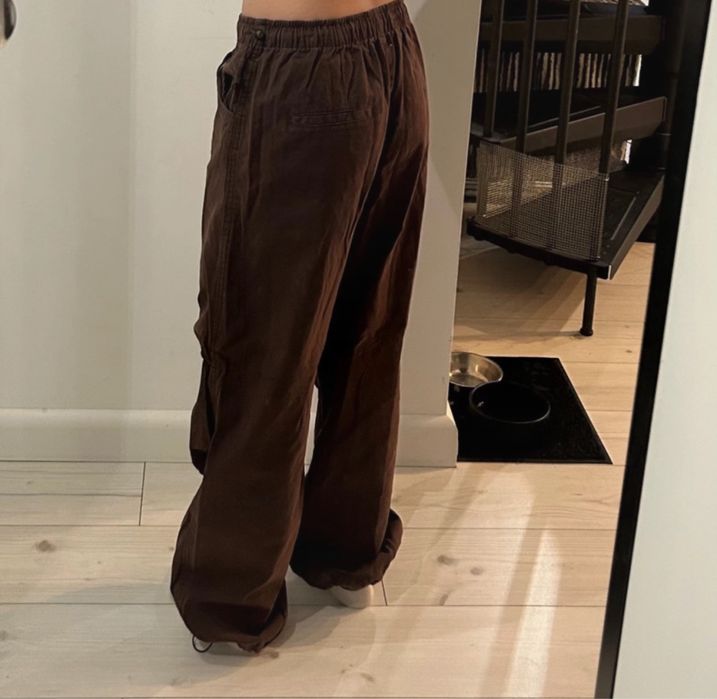 Spodnie parachute bershka