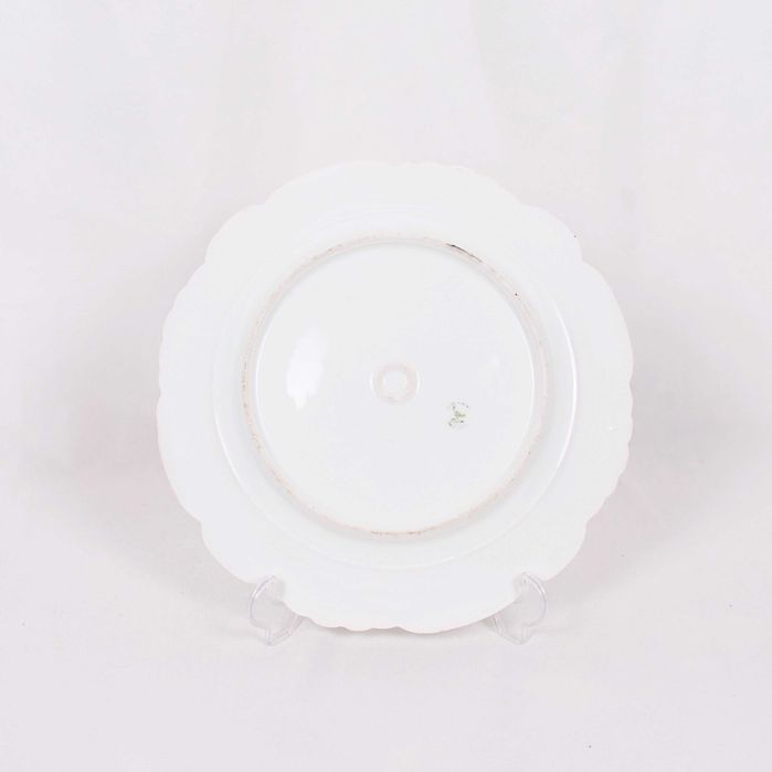 Prato em porcelana da Vista Alegre (1881/1921)