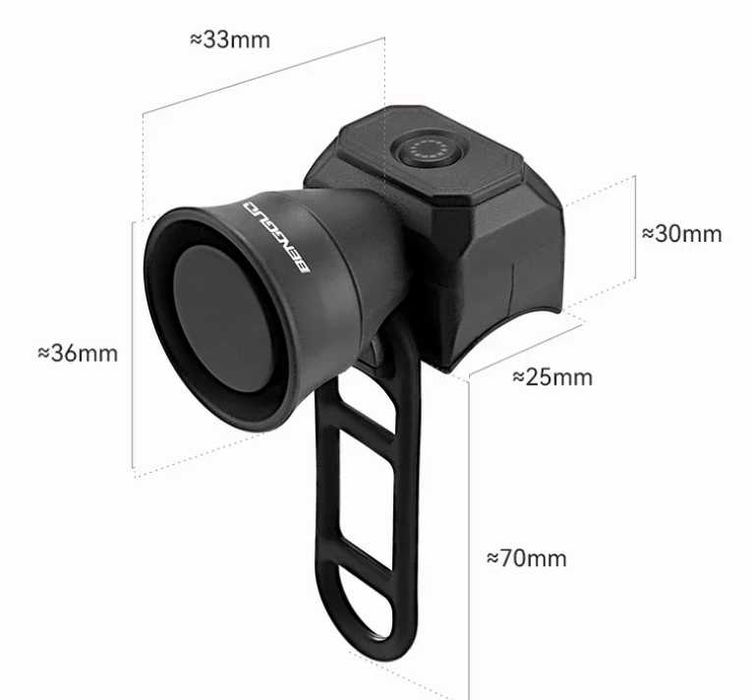 Звуковой сигнал, электрозвонок на руль, дзвоник