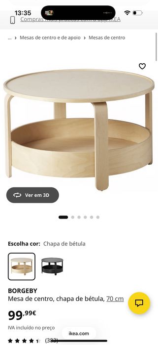 Centro de mesa Ikea 70cm