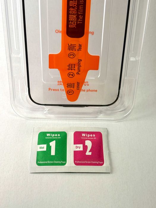 Szkło ochronne iPhone 16/15 Easy Install