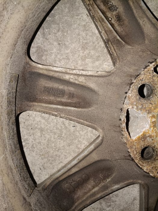 Opony letnie z alufelgami r17