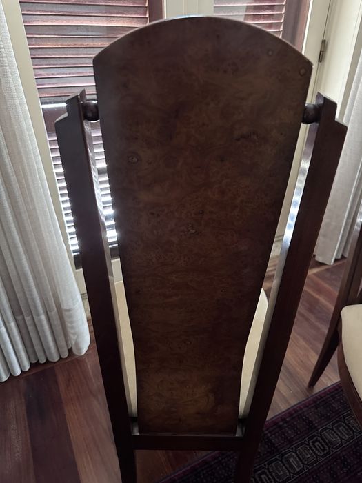 Conjunto de 6 cadeiras para mesa de jantar.