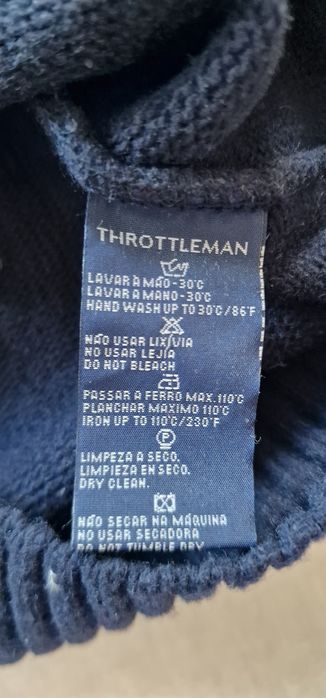 Camisola lã S throtleman