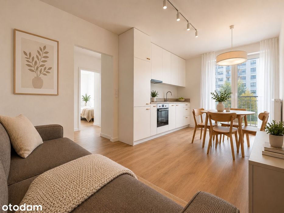 3-pok | Balkon | Bez prowizji | Od zaraz!