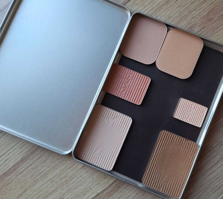 Nam Max Factor bronzer puder podkład róż cień zestaw