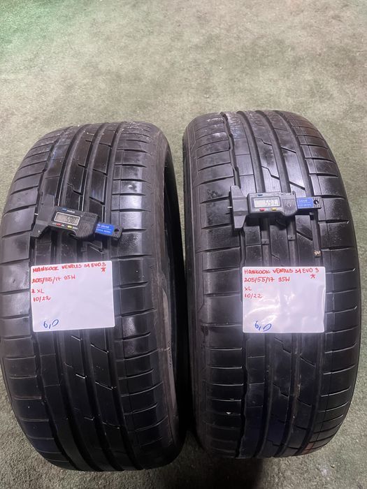 2x 205/55R17 95W HANKOOK VENTUS S1 EVO3 opona letnia XL *