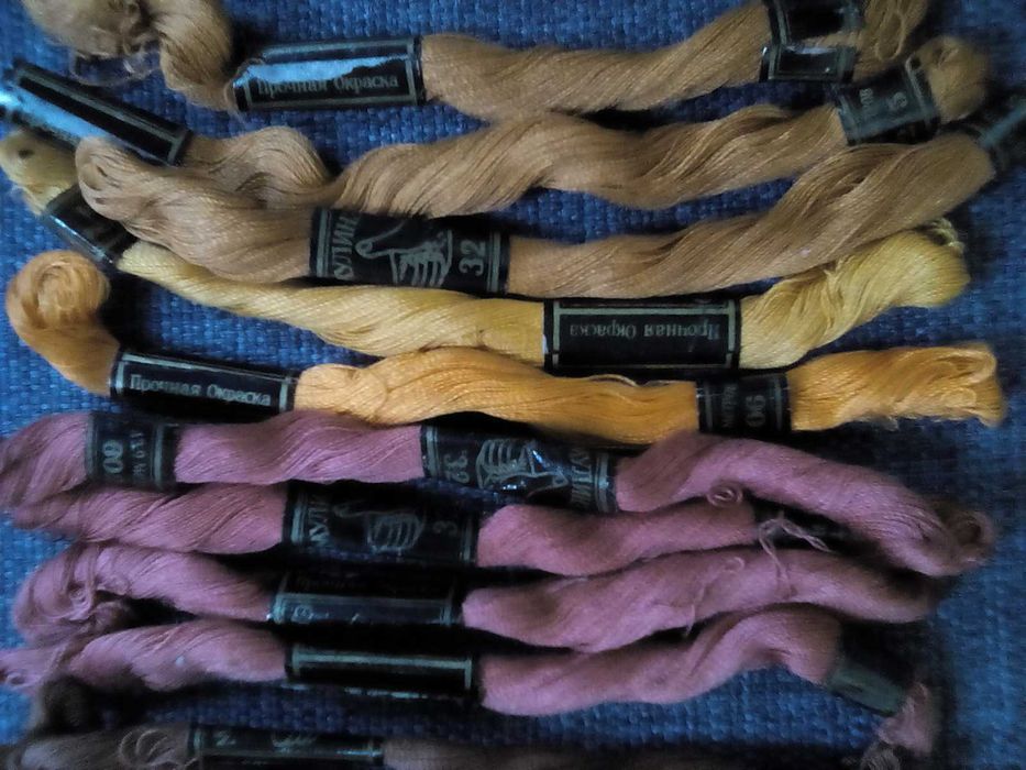Муліне нитки для вишивання