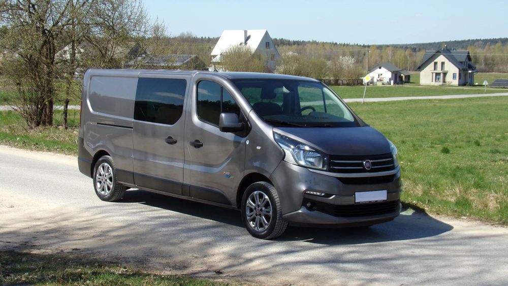 Fiat TALENTO 1.6 * L2H1 * KLIMA * BRYGADÓWKA * SUPER STAN !  * LONG * KLIMA * Alu * Navi * 2 x DRZWI PRZESUWNE !