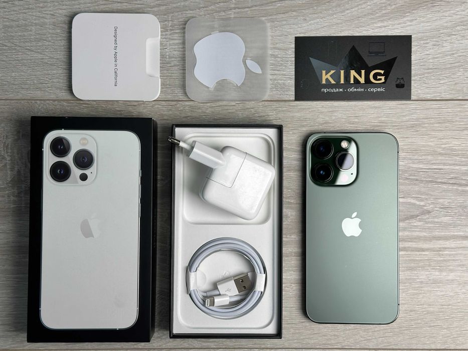 Apple iPhone 13 Pro - 128GB - Alpine Green ІДЕАЛ 100% АКУМУЛЯТОР №142