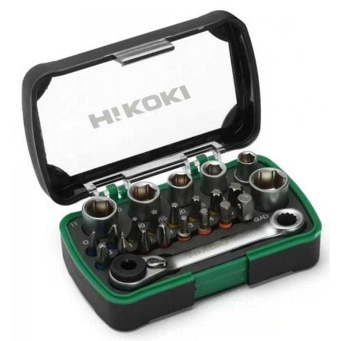 Набір біт та торцьових головок 24 одиниці 1/4" Hitachi / HiKOKI 750362