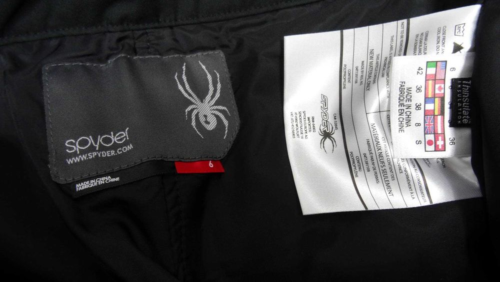 Spodnie narciarskie damskie Spyder Shock Pants – rozmiar 36 (S)