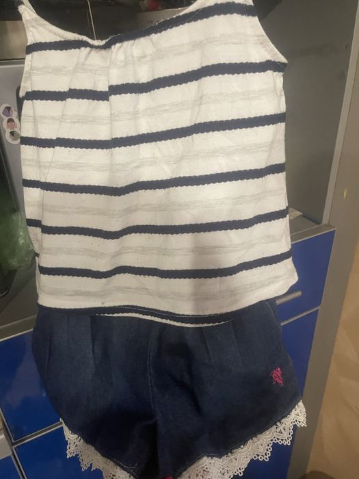 Продам летний сдельный комбез/ромпер для девочки Polo Поло Оригинал