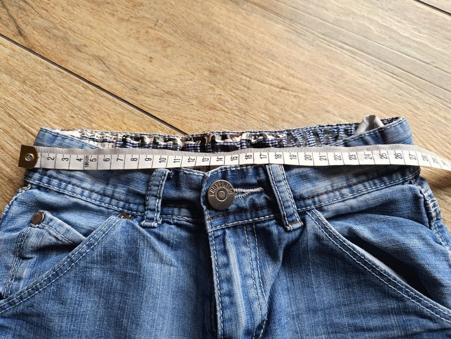 Spodenki jeansowe 140