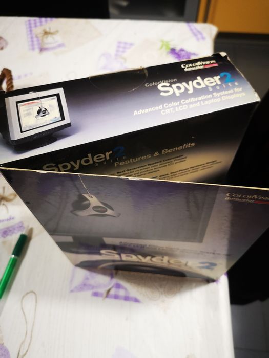 Calibração de cores de monitor Spyder2