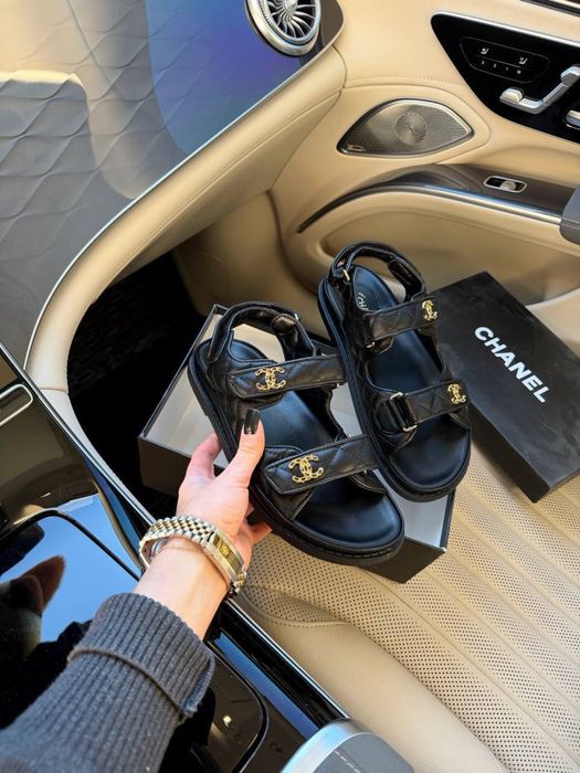 Шлепки шльопанці сандаліі босоніжки  chanel шанель