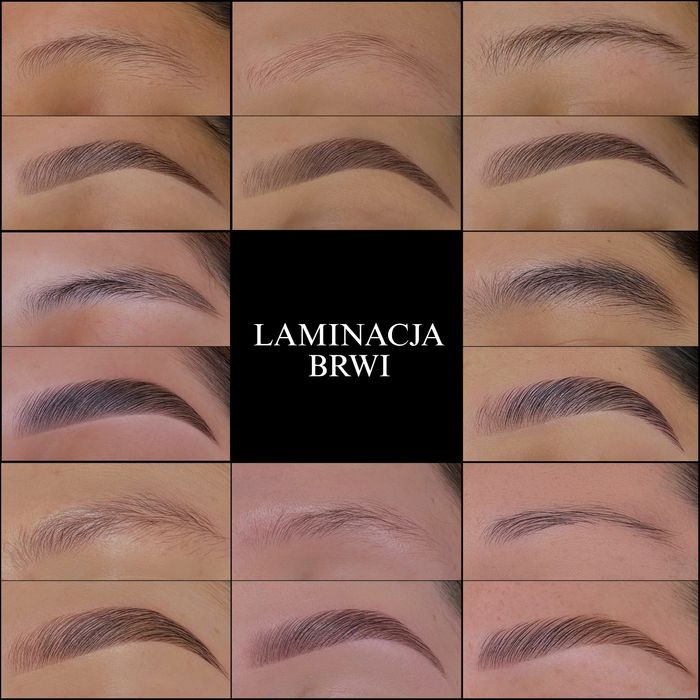 Lifting rzęs, laminacja brwi, henna pudrowa
