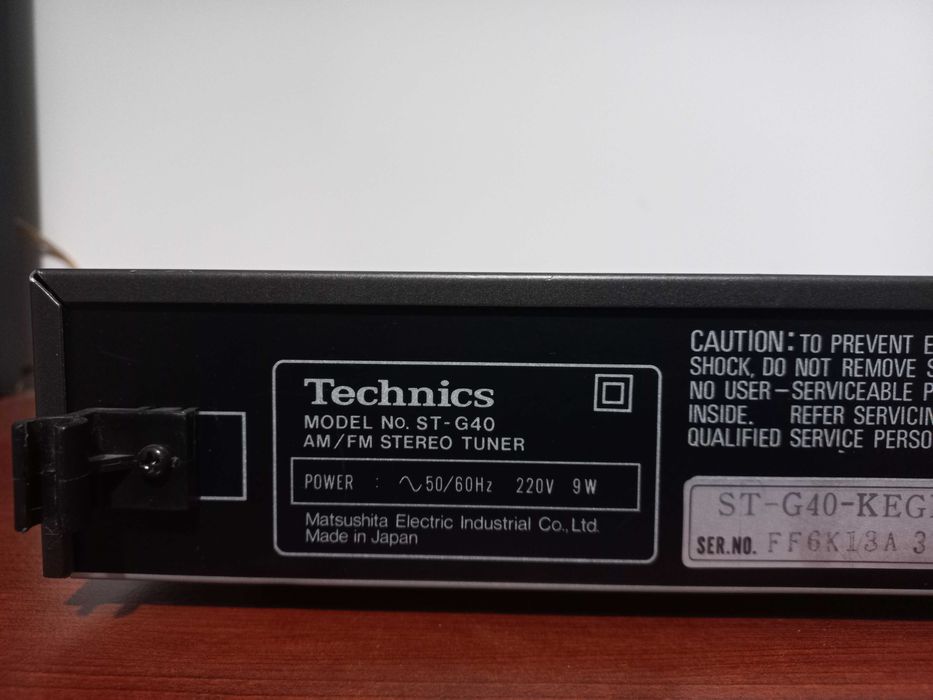 Technics ST-G40 tuner radio