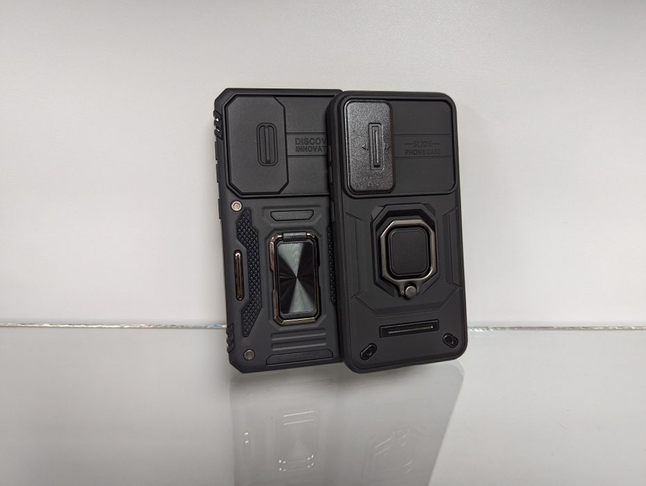 Samsung Galaxy S24 противоударный чехол с кольцом матовый чохол