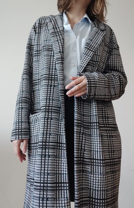 Кардиган оверсайз гусяча лапка