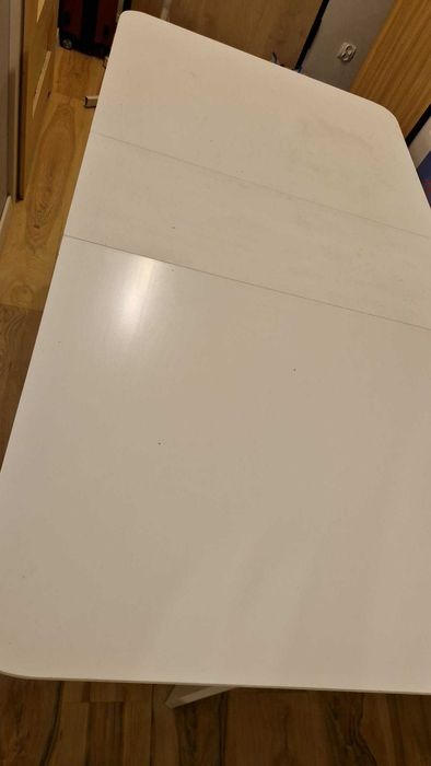 LIVARNO HOME Składany stół z szufladami Biały
