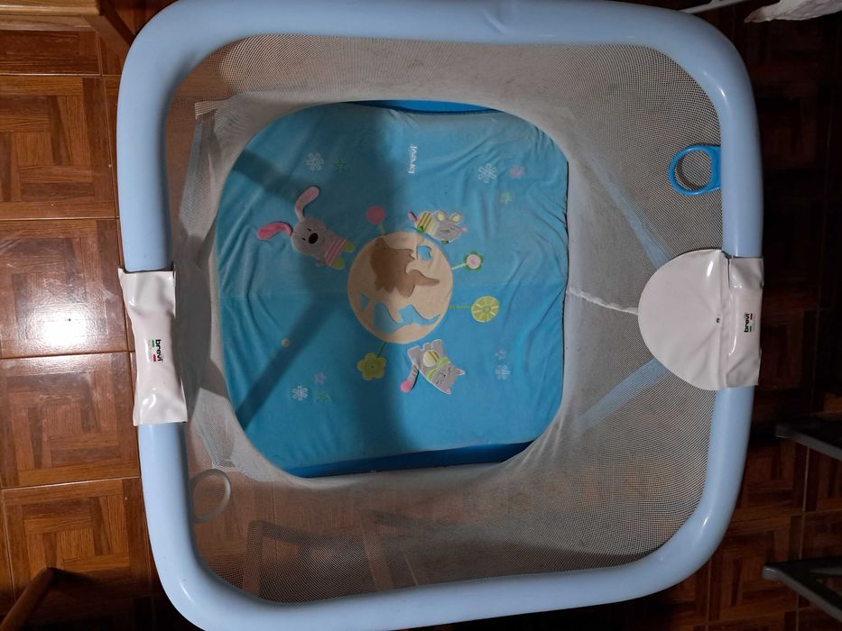 PARQUE INFANTIL -segurança bebé com colchão