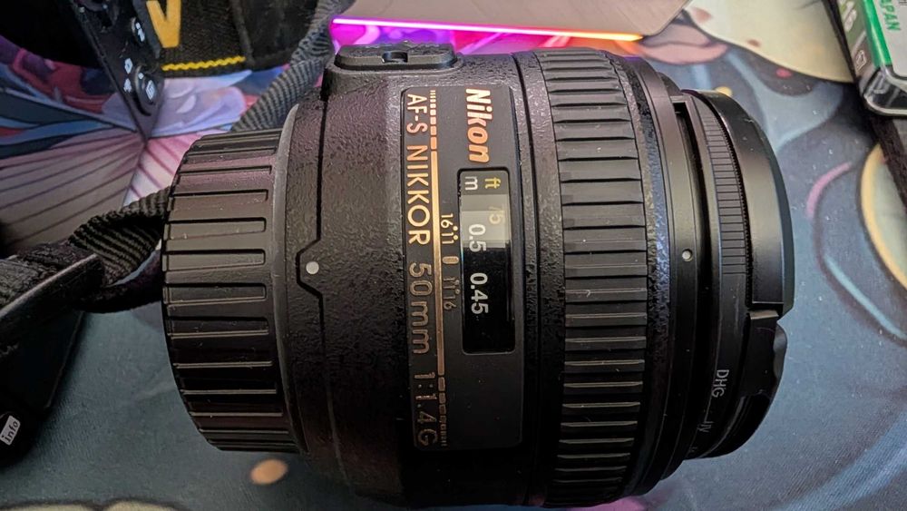 Фотоапарат Nikon D7500 KIT, об'єктив Nikon AF-S Nikkor 50mm f/1,4G