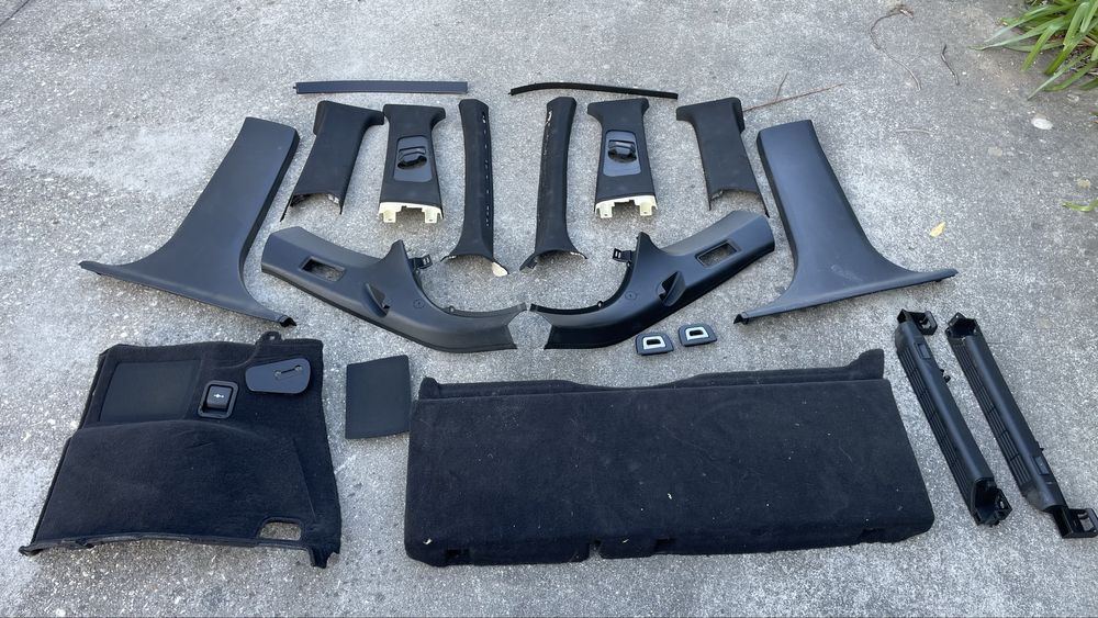 Material em preto / pack m BMW E46 Touring