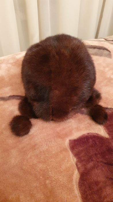 Шапка норковая натуральная