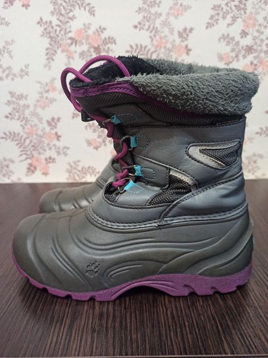 зимові columbia термо чобітки черевики сапожки Jack Wolfskin р. 33