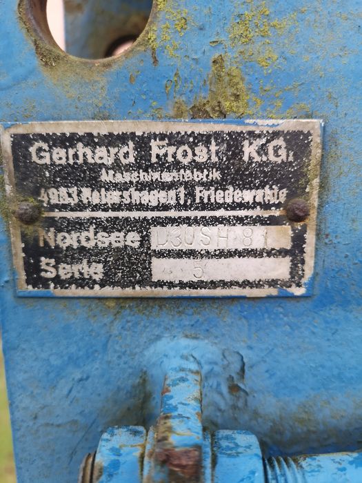 Pług 3 skibowy obrotowy Gerhard Frost