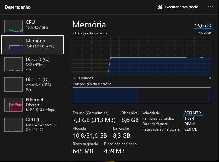 PC Gaming em excelente estado - RTX 2060, i7 10700