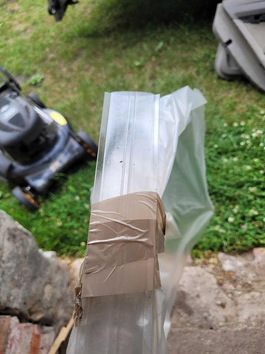 H-profil łączący 6000mm poliwęglan bezbarwny 4mm 6M