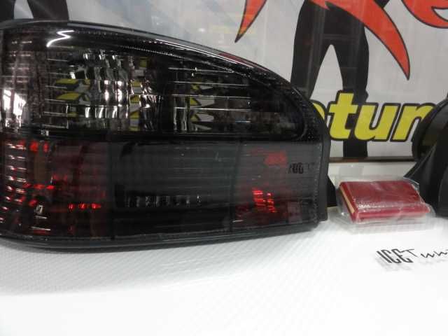 Farolins / Faróis traseiros para Citroen Saxo 1996-2003 fundo smoke estilo inpro