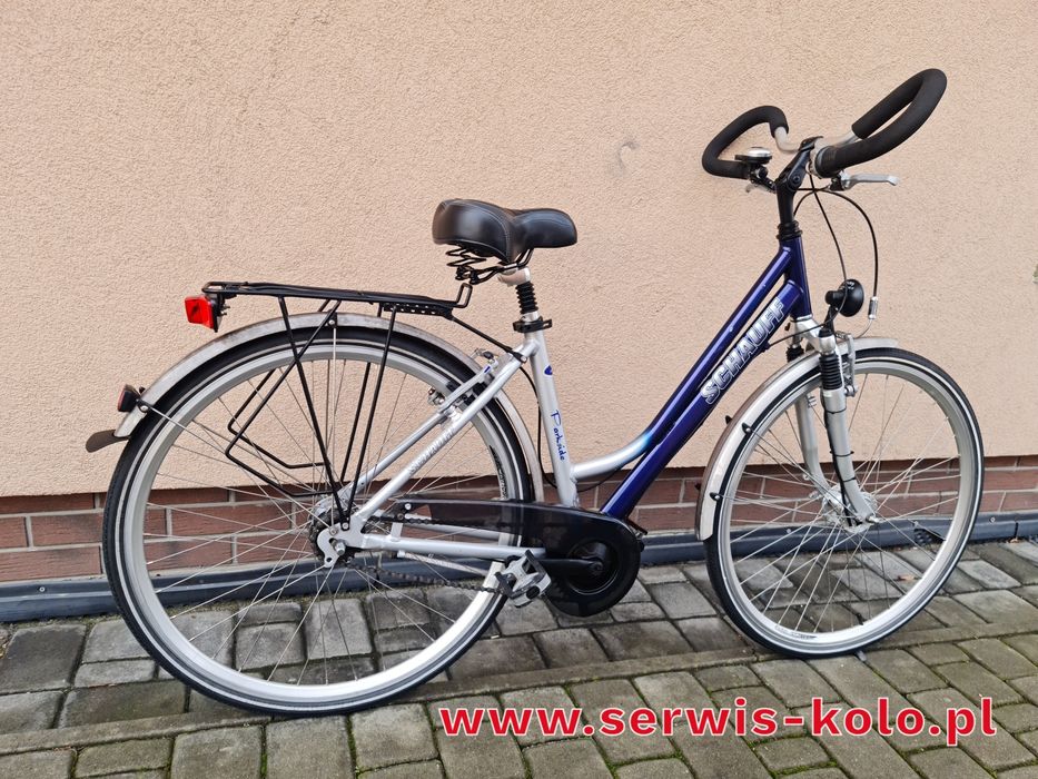 Rower damski damka SCHAUFF koła 28 SHIMANO NEXUS aluminium rabat