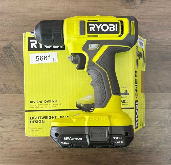 Wiertarko wkrętarka akumulatorowa RYOBI 18V PCL201K1