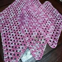 3 Naperons de cozinha em crochet #