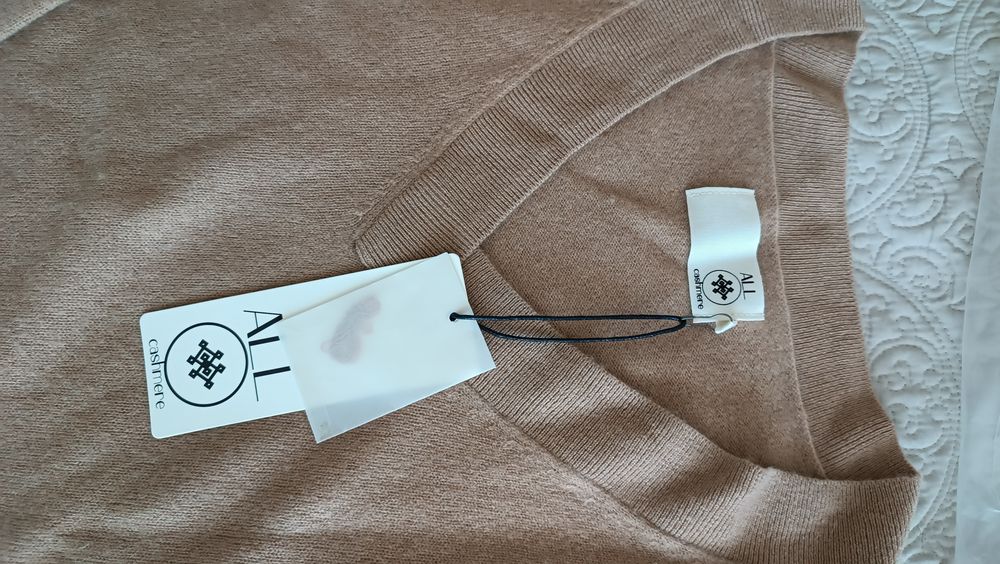 Sweter kaszmir All cashmere nowy
