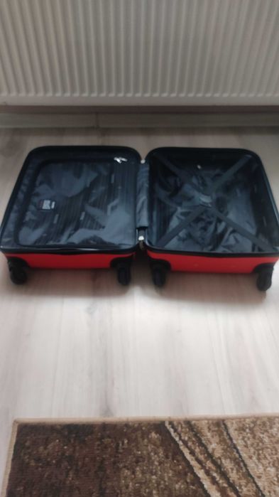 Walizka kabinowa Wittchen czerwona ABS