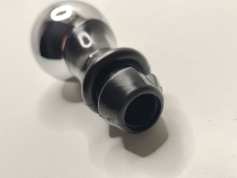 Manete Moca Manípulo Manopla Maçaneta Alavanca velocidades Peugeot Citroen Cromada Topo Metal Numeros Vermelhos Preto 5 Vel 206 207 307 C2 C3 C4 Punho