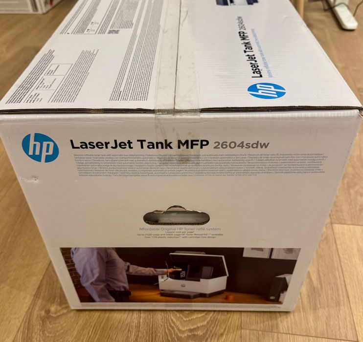 Impressora HP LaserJet Tank MFP 2604sdw Nova