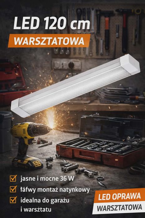 Świetlówka z kloszem