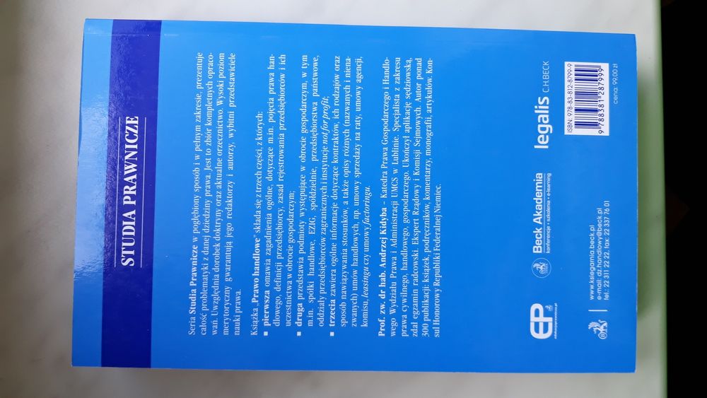Prawo Handlowe A. Kidyba wyd.20