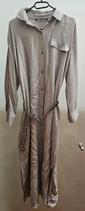 Vestido comprido Zara