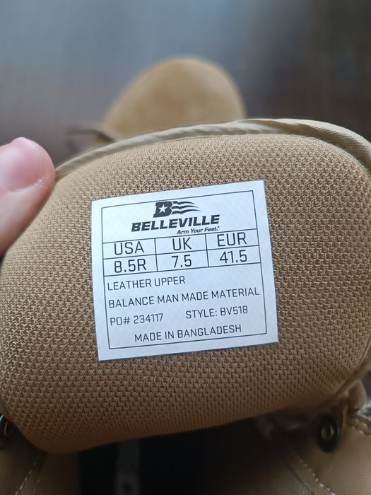 Тактичні черевики Belleville Spear Point BV518