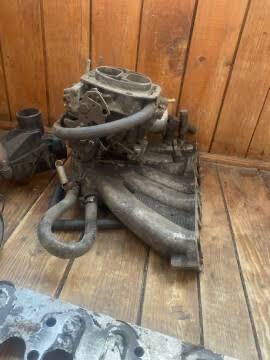 Колектор впускний ауди 100с3 100с4 5целиндров комплект